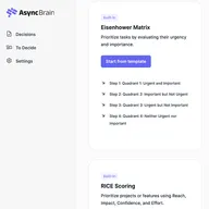 Async Brain